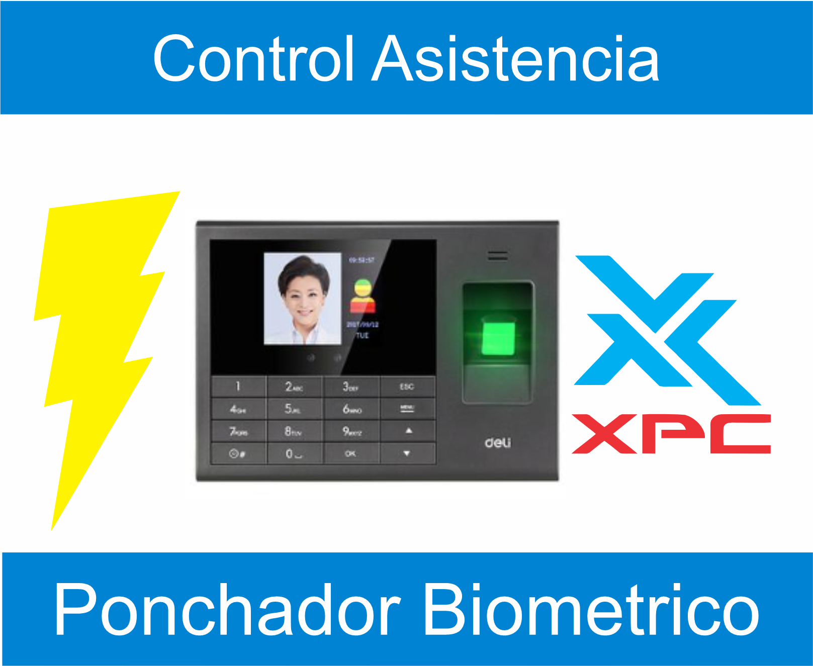 ponchador control de acceso